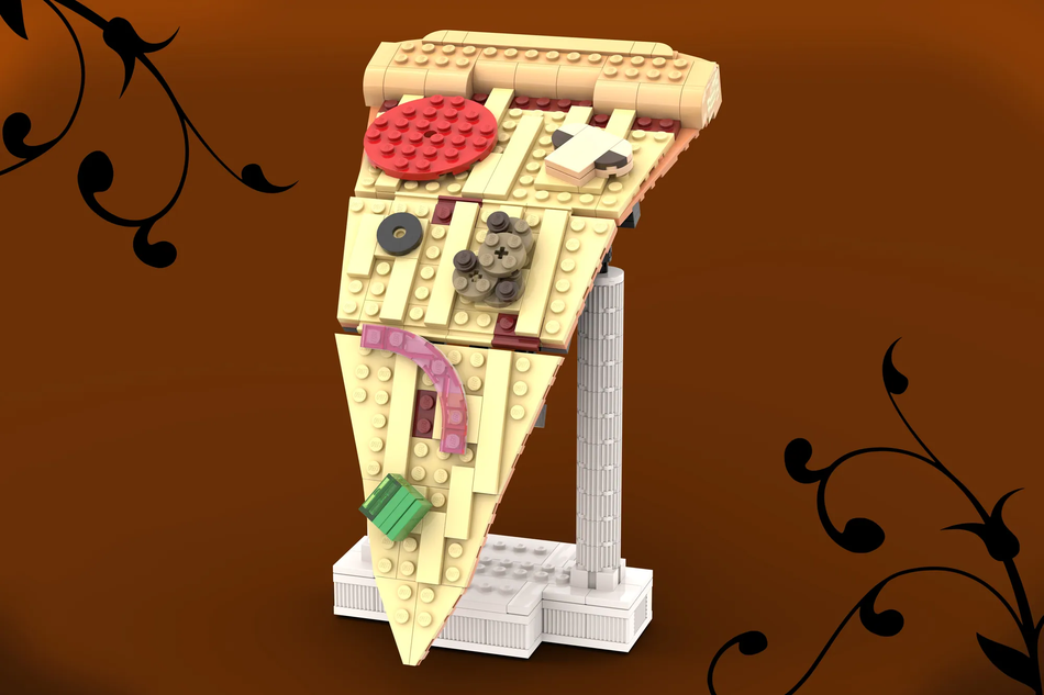 Pizza lego best sale