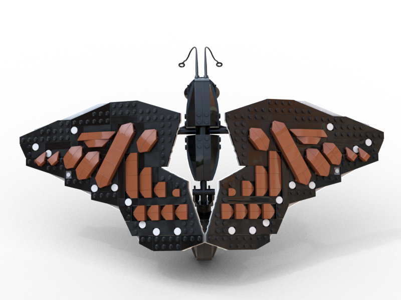 Ægte Kontur strømper LEGO IDEAS - Monarch Butterfly