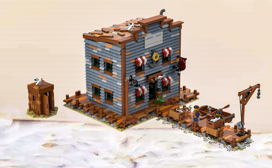 Lego pier store