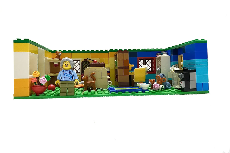 LEGO IDEAS The Amazing World of Gumball Main Scene