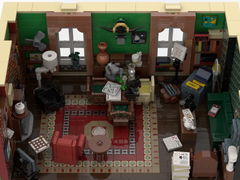 Sherlock 10th Anniversary: 221b Baker Street | LEGO® Ideas