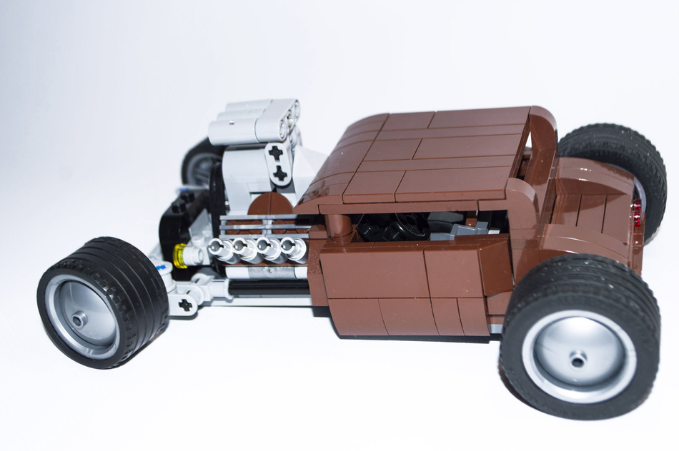 How to make online a lego hot rod