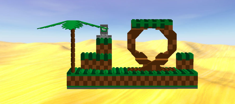 lego green hill zone