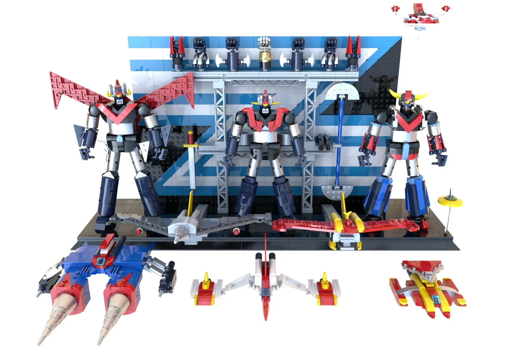 The Mazinger Z Trilogy | LEGO® Ideas