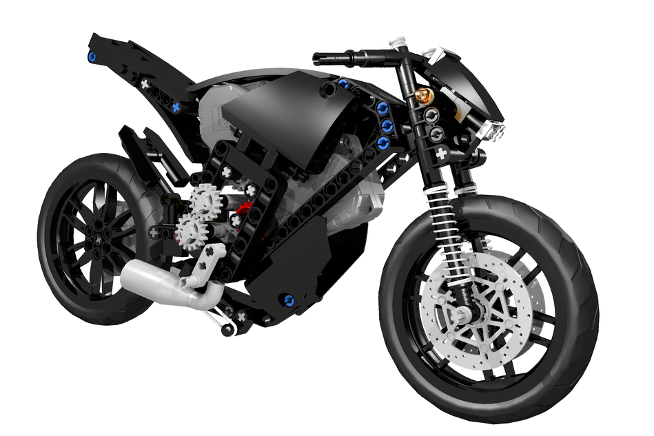 LEGO IDEAS Pullback Motorcycle