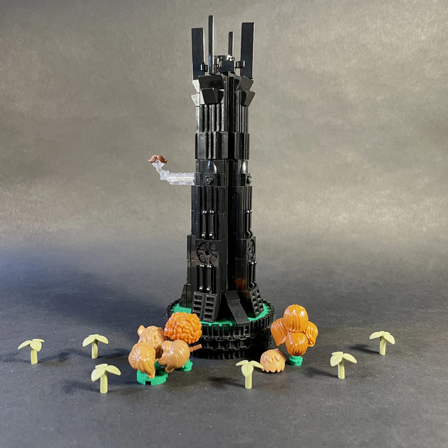 Saruman's tower hot sale lego