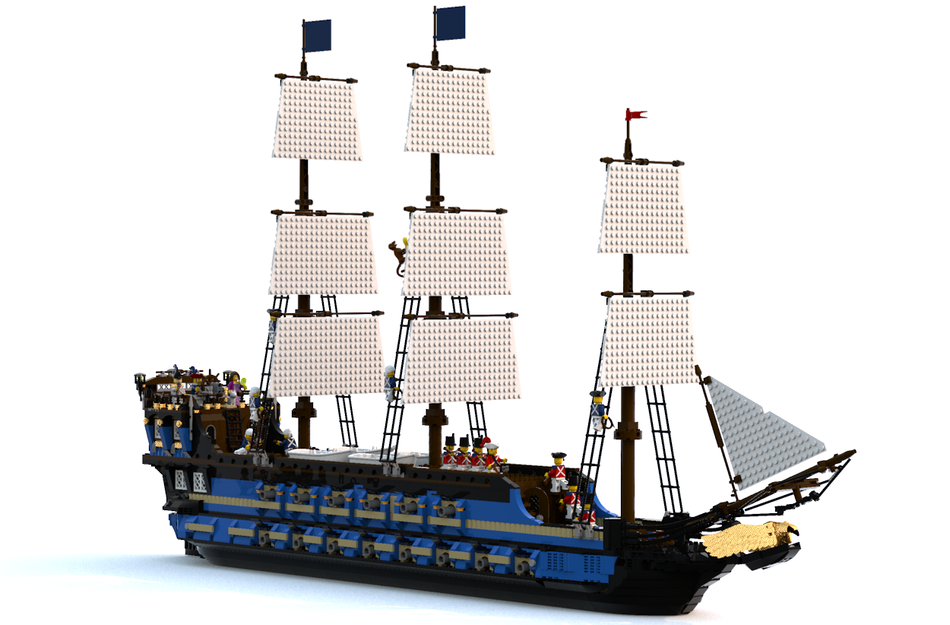 Lego cheap tall ship