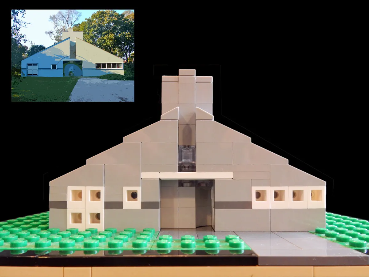 Vanna Venturi House - Lego Architecture | LEGO® Ideas