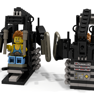 lego gym moc