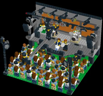 B'z] LIVE-GYM [Photostand] にようこそ！！ | LEGO® Ideas