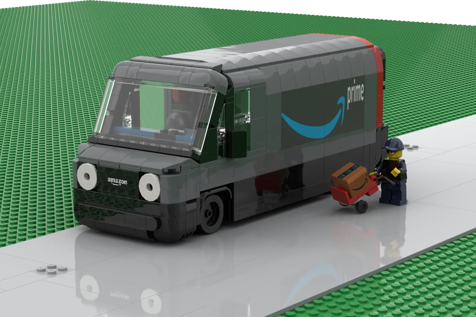 Amazon delivery deals trucks electric