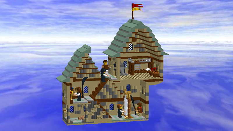 lego gryffindor tower