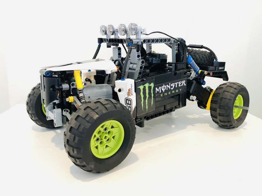 Lego technic monster motor hot sale