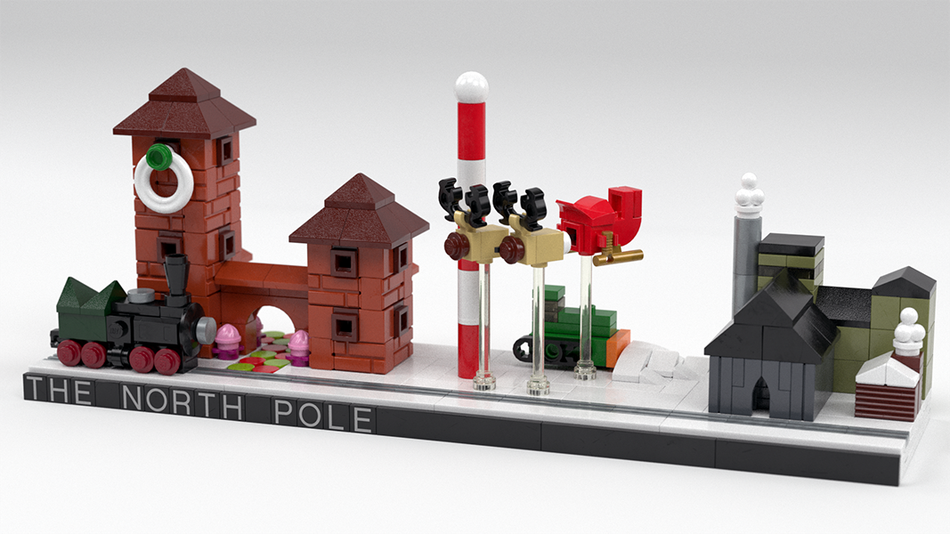 North sales pole lego