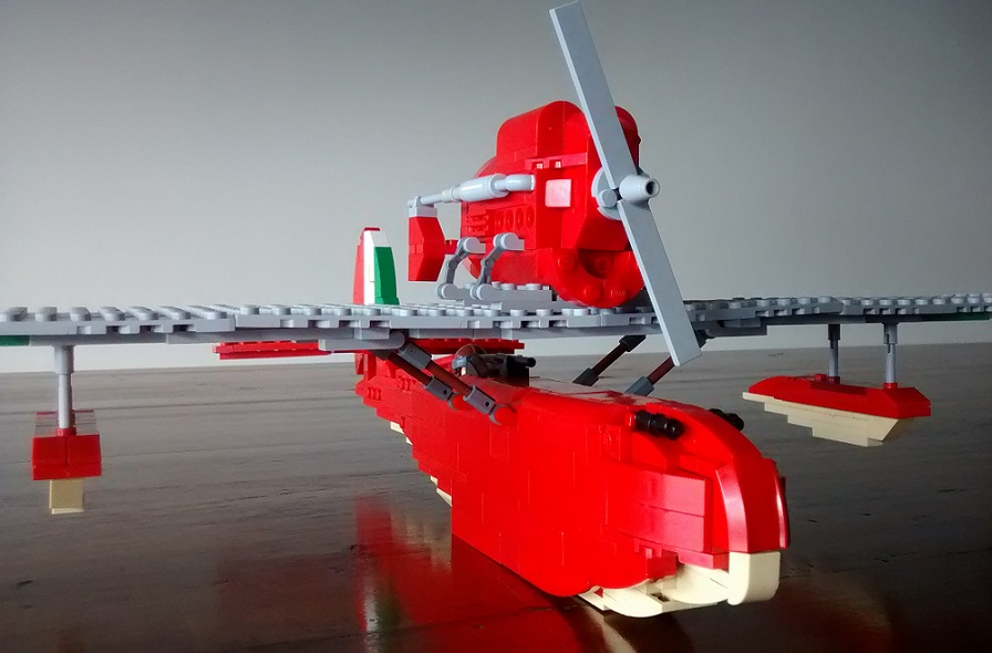 Lego best sale pontoon plane