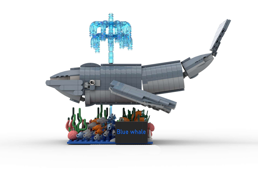 Lego whale clearance