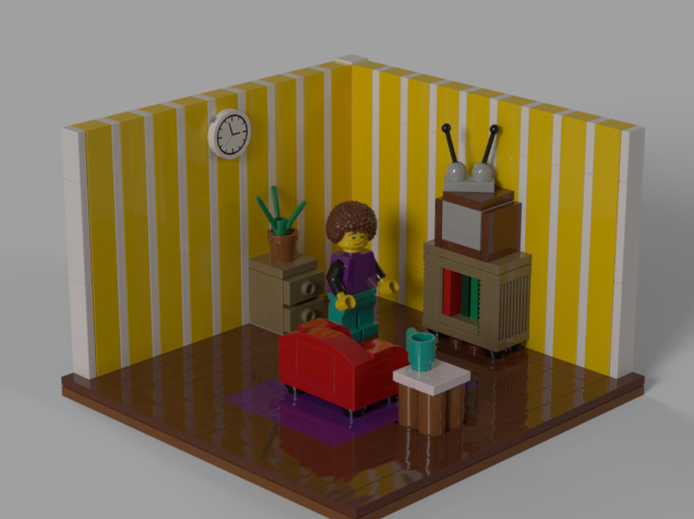 Lego best sale living room