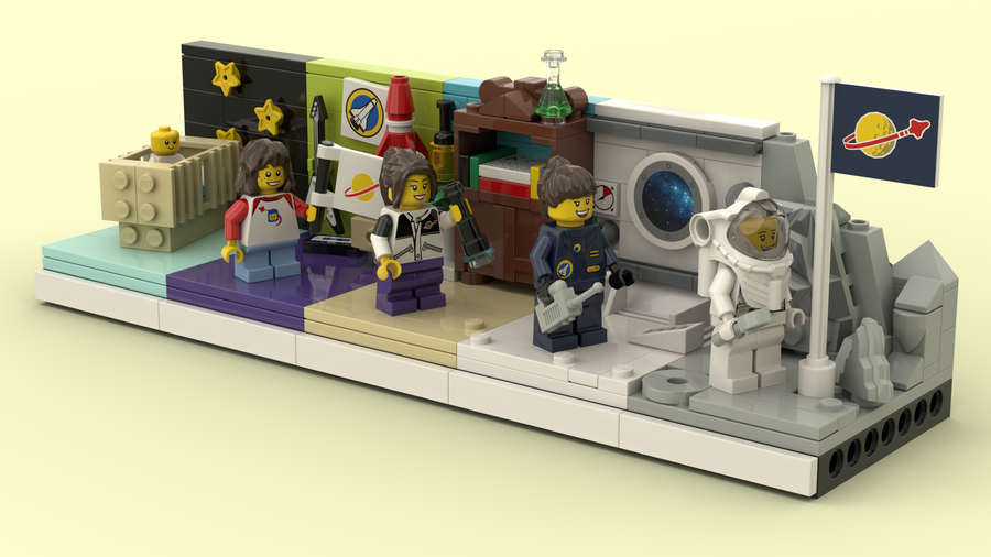 Lego space online themes