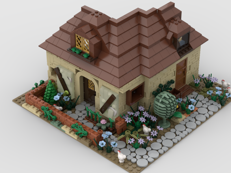 Lego cottage discount