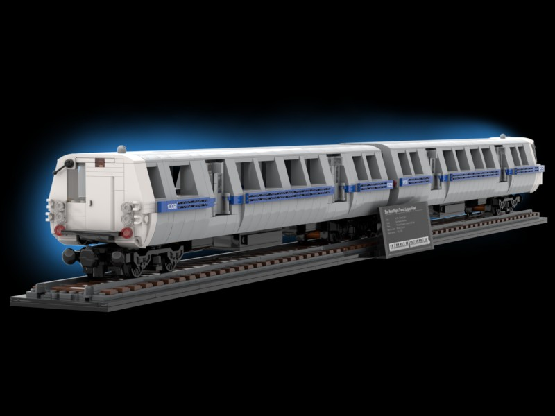 Lego subway train online set