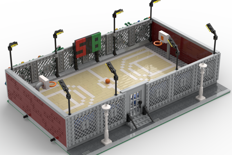 LEGO IDEAS We love sports Basketball Court