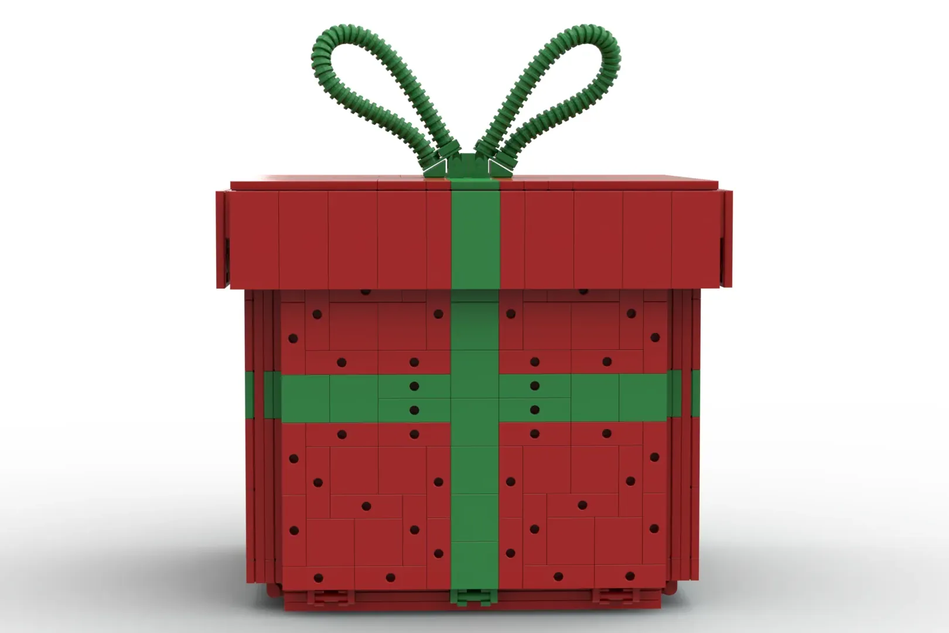 Lego christmas hot sale gift box