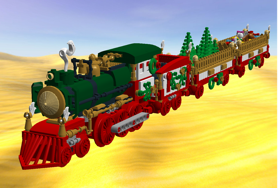 Lego christmas 2024 train 2018