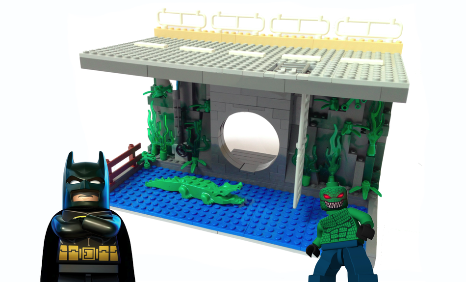 Lego batman crocodile sale