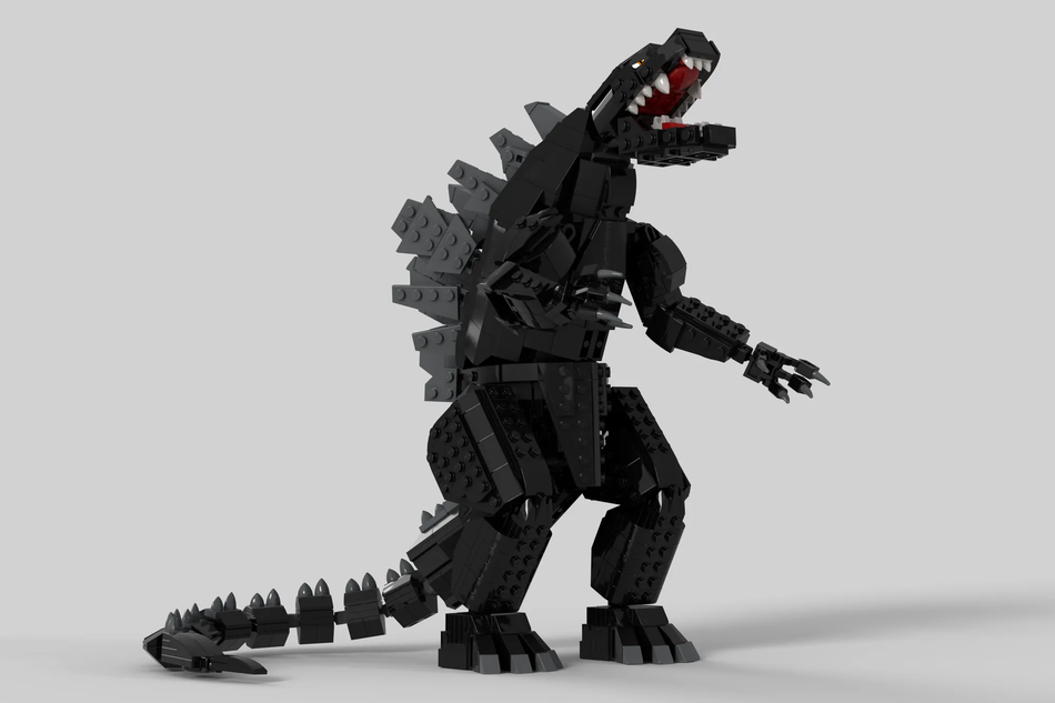 LEGO IDEAS Godzilla King of the Monsters Display Model