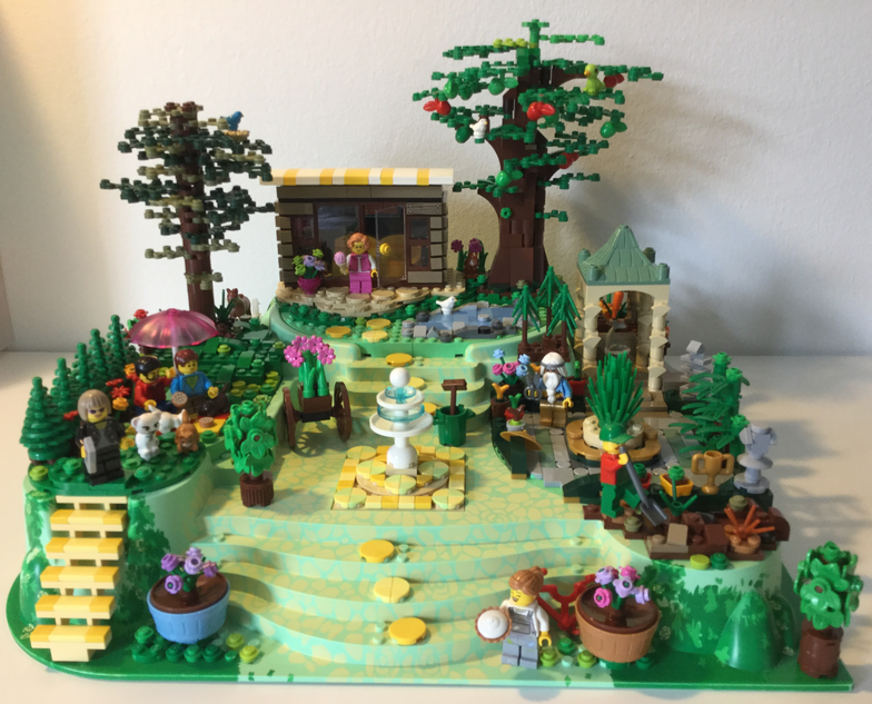 Lego hot sale garden ideas