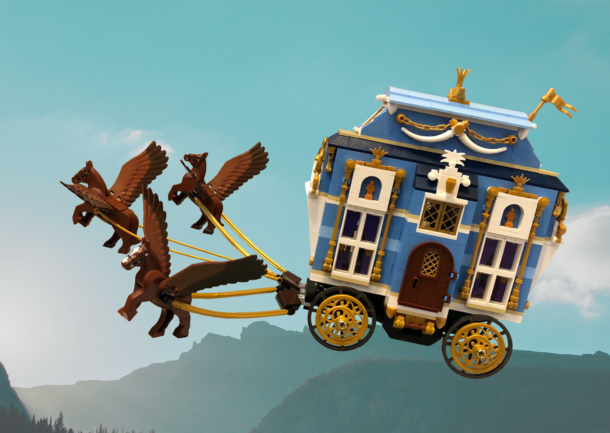 Beauxbatons hot sale carriage lego