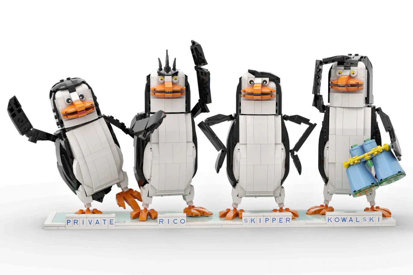 Penguins of Madagascar - The Madagascar Crew | LEGO® Ideas