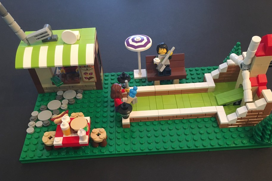 Lego mini golf online course