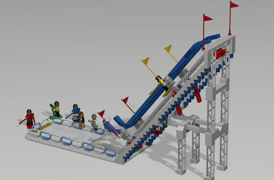 Lego skiing online