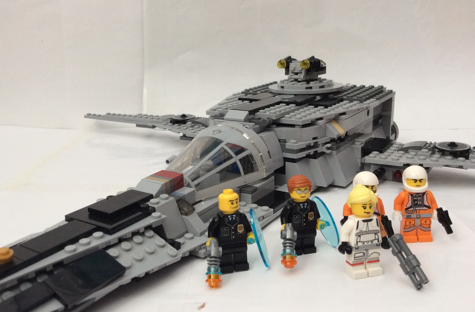 Lego space police discount ship