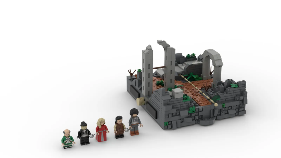 The lost city book hot sale lego