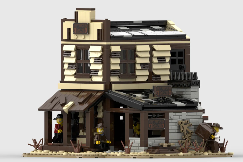 Blacksmith lego fashion