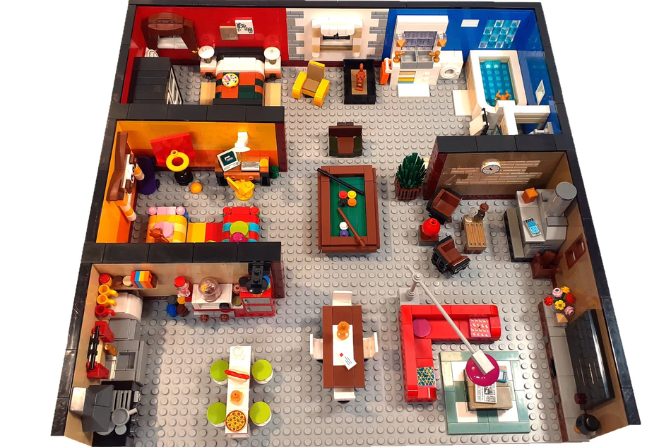 Lego best sale apartment building