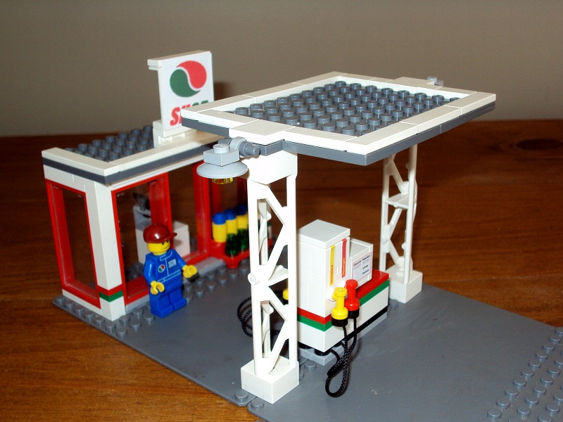 Lego best sale gas pump