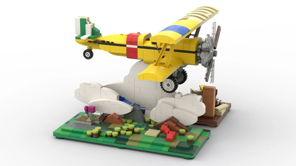 Lego best sale biplane set