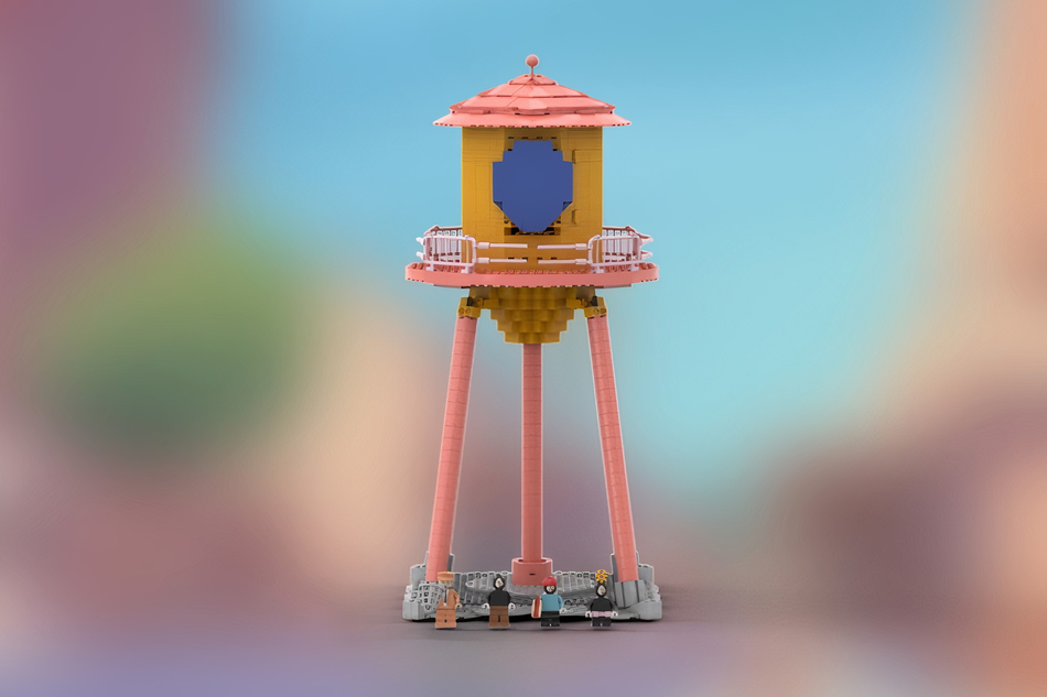 Lego water tower new arrivals