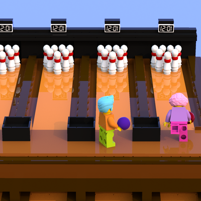 lego bowling set