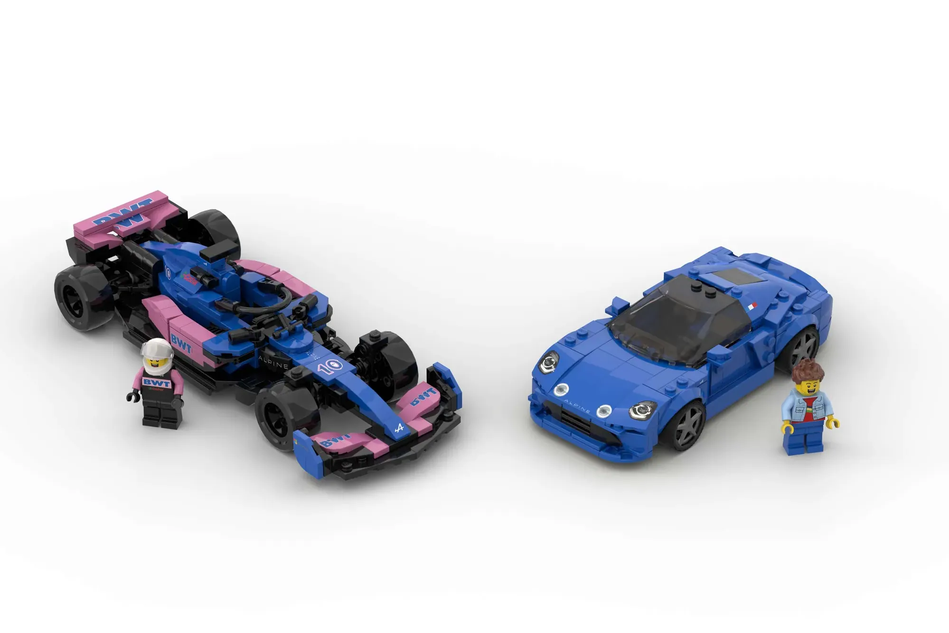 LEGO IDEAS - Alpine A110 & Alpine A523