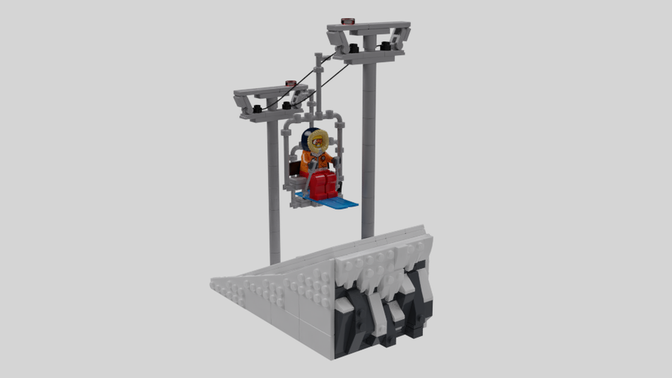 Lego chairlift best sale