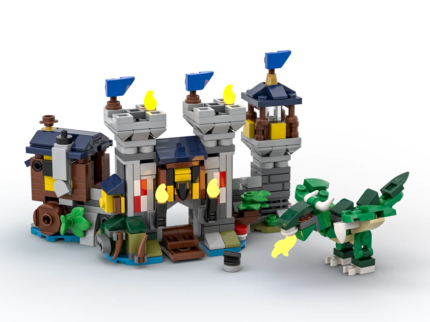 LEGO IDEAS 90th Anniversary Castle Theme Celebrations The