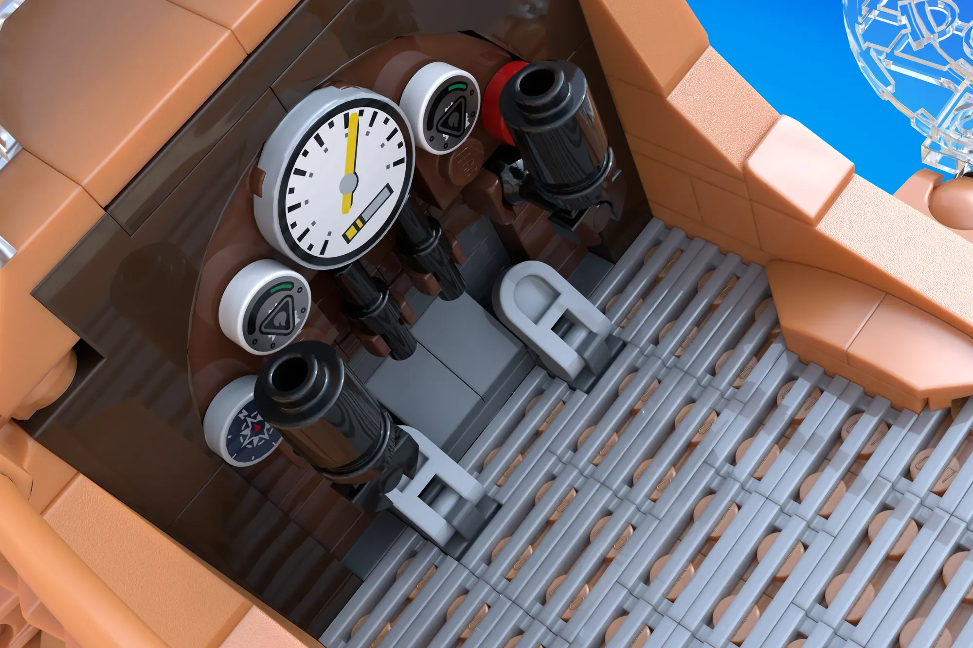 Pazu, Sheeta and the Sky-Pirate Flapter - From Studio