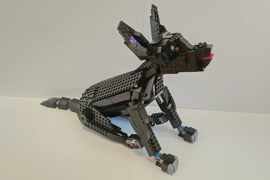 Lego greyhound dog best sale