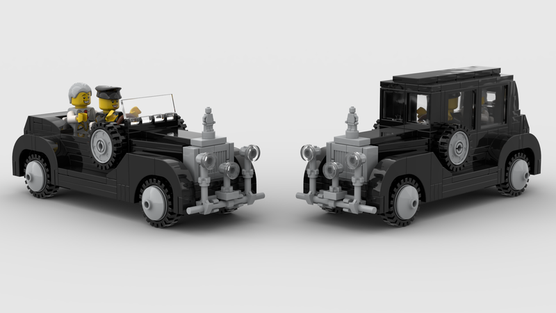 lego vintage car