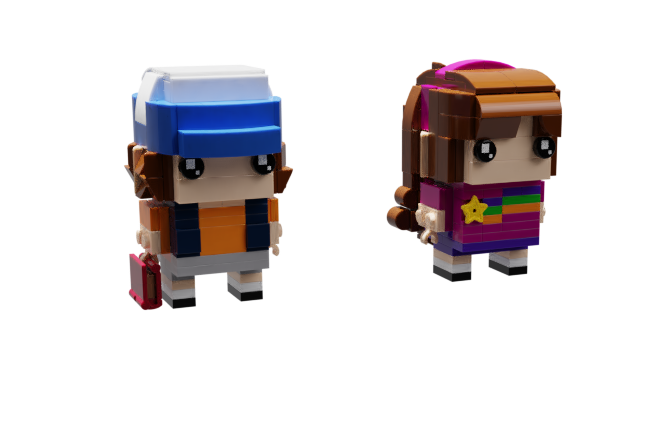 Gravity falls 2024 lego ideas