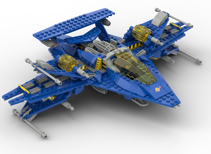 1980s lego spaceship